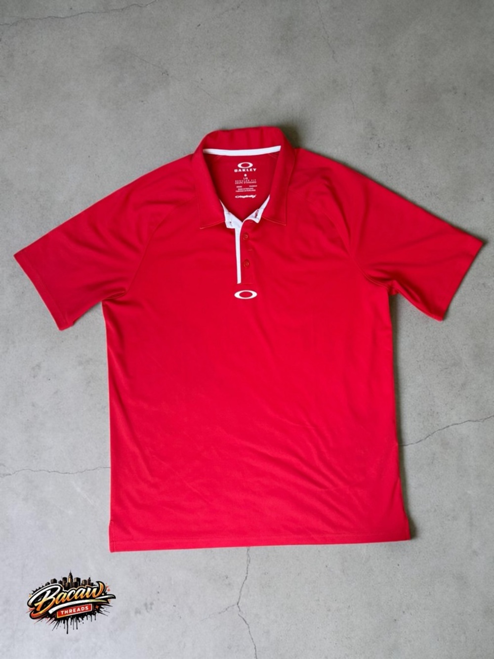 Oakley Hydrolix Golf Causal Men’s Large Polo Shirt